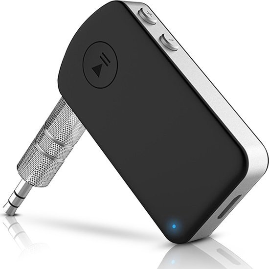 Strex Bluetooth Via Aux 3.5MM Aux Bluetooth Audio Receiver Draadloos Muziek Luisteren Via Telefoon In Auto Handsfree Muziek Streamen Bluetooth Audio Adapter Bluetooth Naar Aux Ontvanger Voor In De Auto