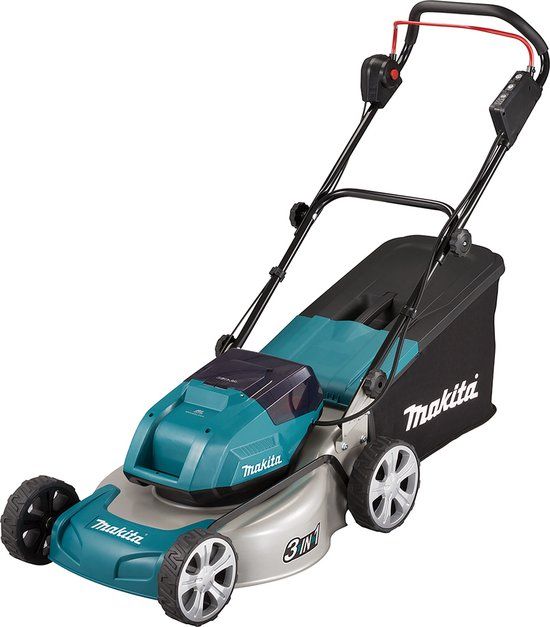 Makita DLM463Z Accu Grasmaaier - 46cm Maaibreedte - 18V - Zwart/Blauw/Zilver