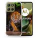 Cokitec Versterkte hoes voor Motorola G15 Animal Tiger Jungle