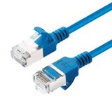 Microconnect V-FTP6A015B-SLIM netwerkkabel Blauw 1,5 m Cat6 U/FTP (STP)