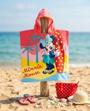 4KidsOnly Minnie Mouse poncho 55 x 110 cm - polyester