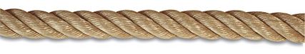 Chapuis SEP32BE oprijtouw – gepolijst polypropyleen – diameter 32 mm – 4 strengen – rol 20 m – beige