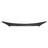 Oneway Motorkapbeschermer (steenslagcover) compatibel met Fiat Doblo 1e Gen. Facelift 2006-2010 - Glanzend zwart