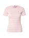 Tommy Hilfiger Slim Cody C-neck Ss Tee Fine Stp Bonita Rose/écru
