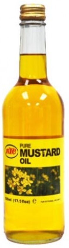 KTC mustard oil Mosterdolie - 250 ml - Badolie