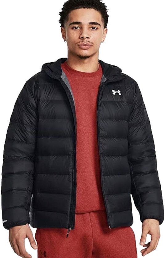 Under Armour Legend Down Hooded Jacket Red 001-L (US LG)