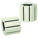 TOPESCT Verstelbare polsgewichten - Set van 2 (1 pond per stuk) | Draagbare pols en enkelgewichten armband voor yoga, dans, barre, pilates, cardio, aerobics, wandelen