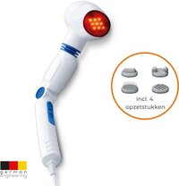 Beurer MG 40 Massageapparaat - met Infrarood Warmte - Diepe Spiermassage - 4 Opzetstukken