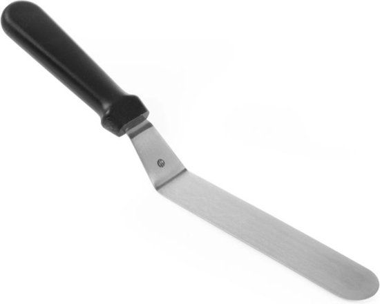 HENDI Flexibel paletmes – offset blad – zwart – 32x343 mm