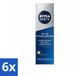 NIVEA MEN 6 x Anti-Age Feuchtigkeitsspendendes Gesichts-Gel mit Hyaluron - 50 ml