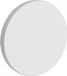 Spectrum LED lampe d'extérieur applique murale Piatta blanc rond Ø12cm IP44 9W 1125lm CCT 3000K/4000K/6000K