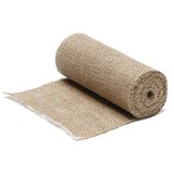 La Cordeline Jute canvas, 22 cm x 20 m, natuurlijk jute lint voor decoratie, bruiloft, knutselen en tuinieren.
