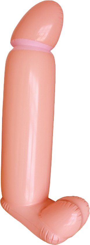 Partychimp Opblaasbare Piemel - 90 CM - Roze