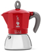 Bialetti Moka Induktion - Rood/Roestvrijstaal - 6 kops