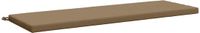 vidaXL Bankkussen SOEST 100% Polyester Taupe 140 x 50 x 5 cm