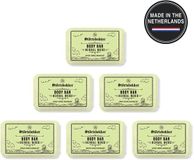 Störtebekker® Body Bar Herbal Wood (Body Scrub) - Plasticvrije Vaste Zeep & Douchegel Heren - Natuurlijke & Duurzame Lichaamsverzorging - Vegan Bodywash met Sheaboter - 120g