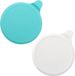 2-pack bouchons de baignoire en silicone - 6 pouces bouchon d'évier extra large - Vert+blanc
