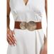 Cachito Damen Elastischer Taillengürtel, 6cm Breiter Stretch Gürtel