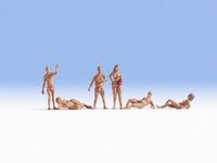 Noch Nudisten Schaal H0
