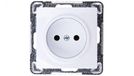 Ospel GP-1Y/m/00 stopcontact, IP20, 16 A, 71 mm, 37 mm, 71 mm, wit