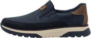 Rieker Buxton lage instap sneakers blauw