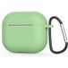 Techsuit Housse en silicone pour Apple AirPods 4, vert clair