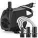 Pompe de fontaine pompe d'étang pompe à eau - 2500 l/h - 45 W - Avec câble de 1,8 m