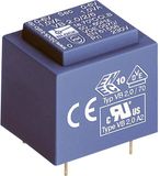 BLOCK VB 1,0/2/6 Printtransformator 1 x 230 V 2 x 6 V/AC 1 VA 166 mA