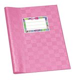 VELOFLEX - Schoolboekhoes DIN A5 PP roze 25 stuks