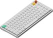 NuPhy Air75 V3 Low-Profile Sans fil Mécanique Clavier - Blush Nano Switch (Tactile) - QMK/VIA - 75% Disposition - Blanc