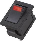 Cesar Miyama 706031 Wipschakelaar DS-850-K-F1-LR 250 V/AC 3 A 1x uit/aan Continu 1 stuk(s)