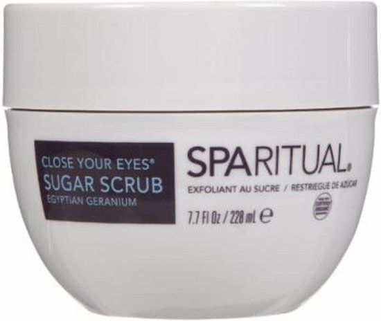 Sparitual Close Your Eyes Organic Sugar Scrub 228ml