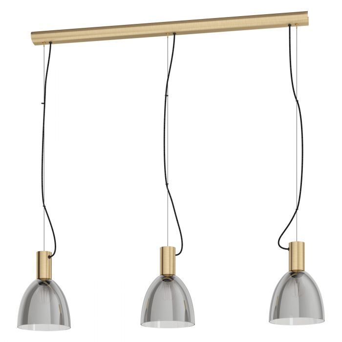 EGLO Lebalio Hanglamp - Zwart - E27 - 110 cm