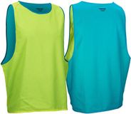 Avento Trainingshesje Dubbelzijdig - Senior - Fluorgeel/Blauw