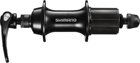 Shimano Road FH-RS300 naaf 8/9/10-speed zwart Uitvoering 32-gaats