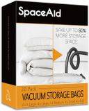 SpaceAid Vacuumzakken Dekbedden & Kleding – 20 Stuks / 5 Maten – Vacuüm Opbergzakken