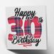 Maturi Gelukkige 30e verjaardag Tartan Card - Blank Inside