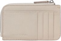 Marc O'Polo Florica Leather Zip Wallet Grey Silk crème