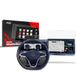 GrizzProtector GRIZZ GLASS 2-in-1 navigatiebeschermfolie voor VW Passat B9 12,9 inch (2024) GPS-mat, displaybeschermfolie, Navi folie, anti-vingerafdruk, krasbestendig