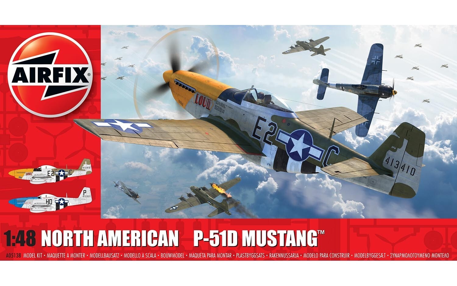 Airfix North American P51-D Mustang