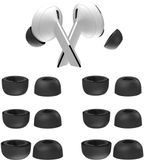 MMOBIEL Vervangende Oordopjes Tips voor Samsung Galaxy Buds 3 Pro - 3 Paar (S/M/L) Siliconen Oordoppen – Antislip, Geluidisolerend, Comfortabele Pasvorm - Passen in Oplaadcase - Donkergrijs