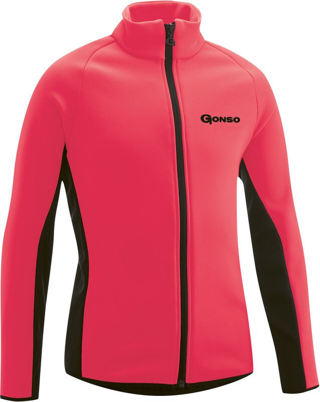 Gonso Moritz Softshell Jas Kinderen - diva pink/black