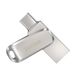 SanDisk Ultra Dual Drive Luxe USB-C - 128GB - USB 3.2 Gen 1 - Stainless Steel