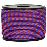 Corderie Italiane Sky koord gevlochten, violet/oranje