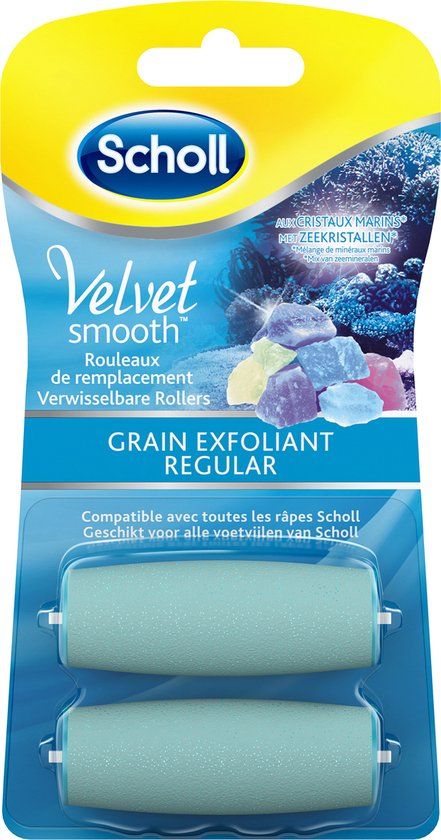 Scholl Velvet Smooth Express Pedi Regular Navulling 2 stuks