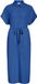 VILA Vijoka S/S Midi Shirt Dress/Lc Dames Maxi jurk Polyester Victoria Blue Maat 44