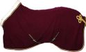 Pagony Collar II Showdeken - Paardendeken - Maat: 215 - Bordeaux - Fleece
