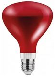 Asalite Infrarood Warmtelamp G95 E27 - 100W - 2800K - 95mm - Rood Glas