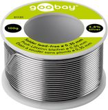 Goobay Professioneel loodvrij soldeertin, ø 0,35 mm, 100 g