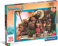 Clementoni Puzzel 104 Stukjes Disney Nieuwe Kerstfilm Kinderpuzzel Vanaf 6 Jaar